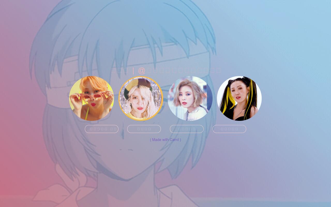 Carrd profile picture for @deb